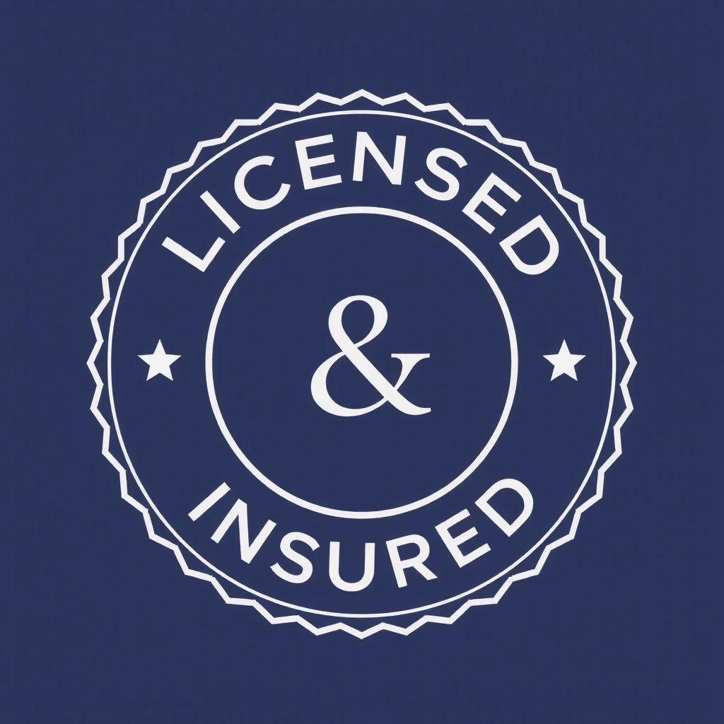 Licensed and Insured badge
