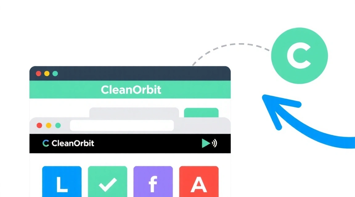 Web browser with multiple tabs open, symbolizing external links and diverse online interactions