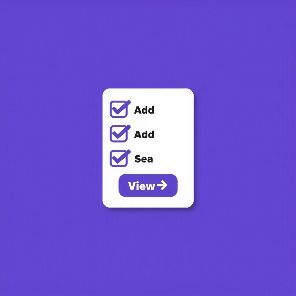 Customizable checklist icon